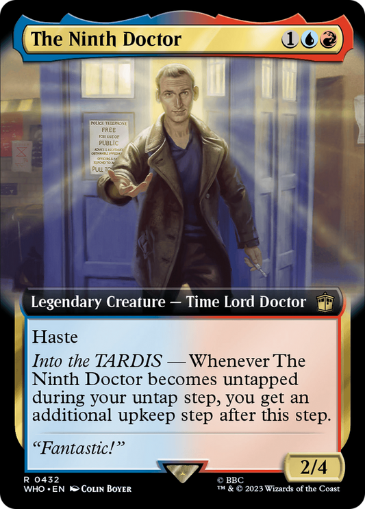 The Ninth Doctor (WHO-432) (Extended Art) (Foil)