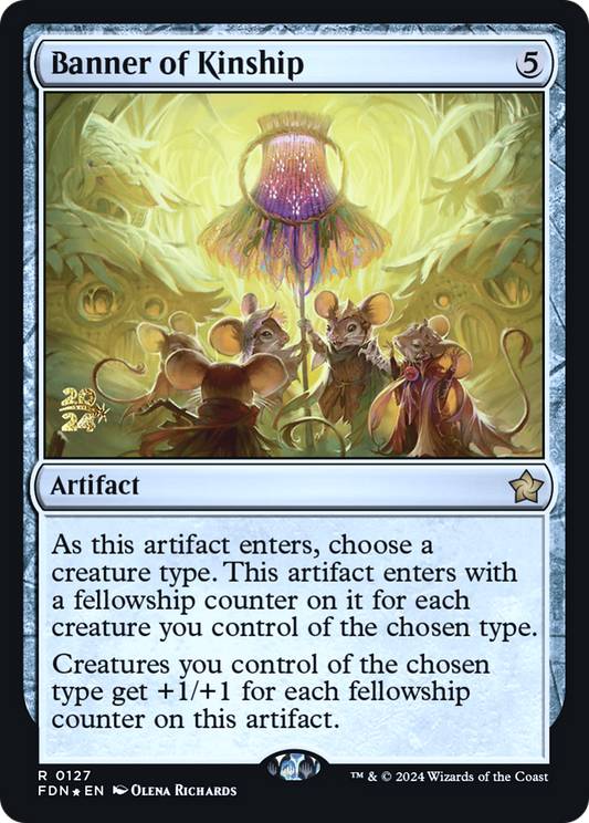 Banner of Kinship (PRE-127S) (Foil)