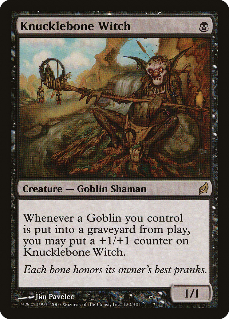 Knucklebone Witch (LRW-120) (Foil)