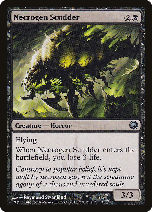 Necrogen Scudder (SOM-071) (Foil)