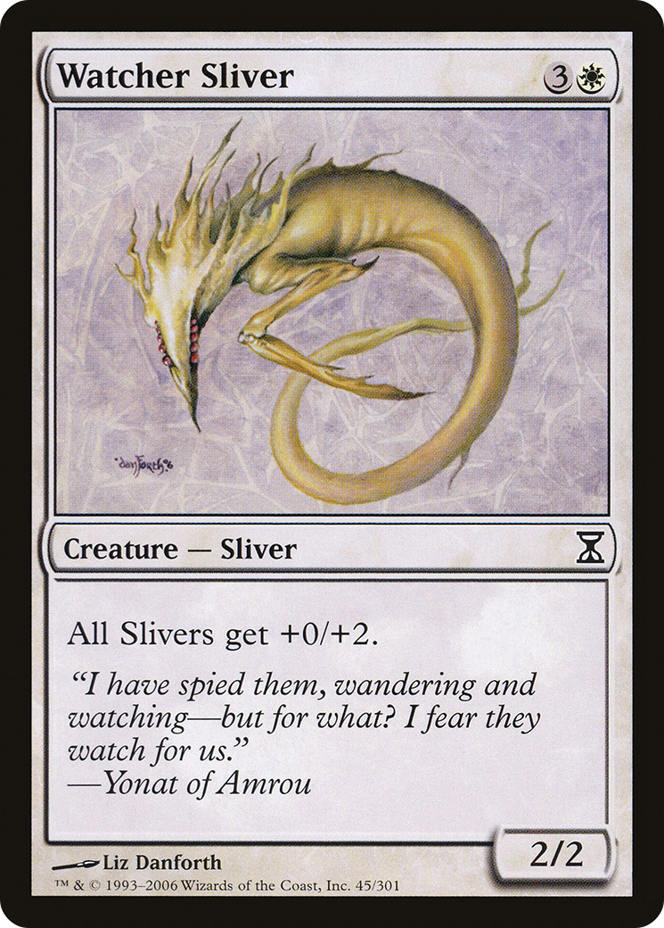 Watcher Sliver (TSP-045) (Foil)