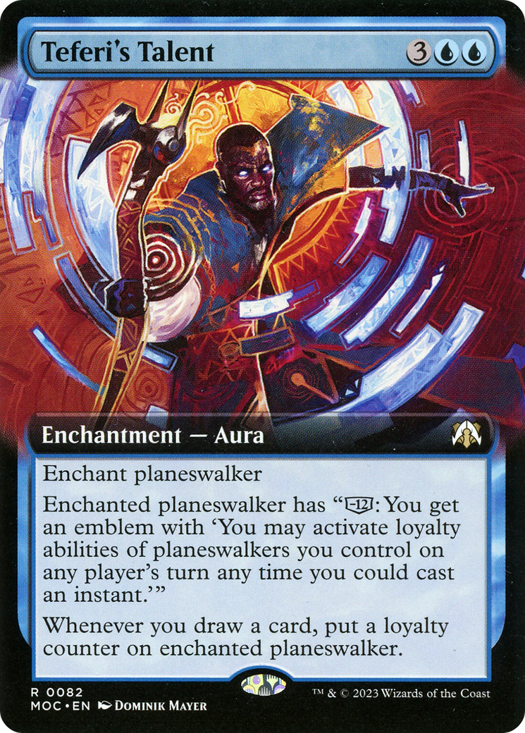 Teferi's Talent (MOC-082) (Extended Art)
