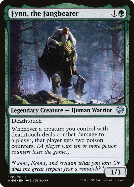 Fynn, the Fangbearer (KHM-170) (Foil)
