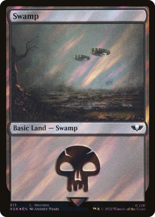 Swamp (40K-313★) (Surge Foil)