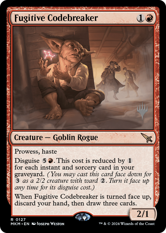 Fugitive Codebreaker (PPMKM-127P) (Foil)