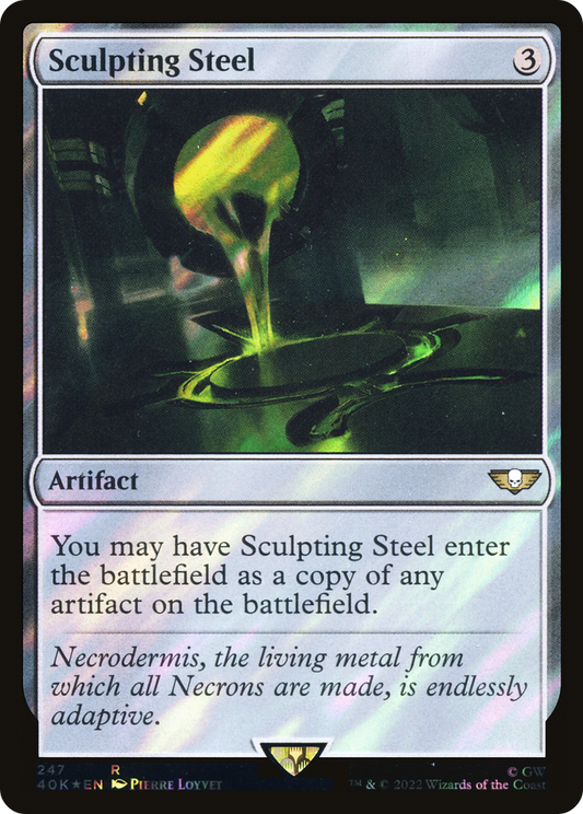 Sculpting Steel (40K-247★) (Surge Foil)