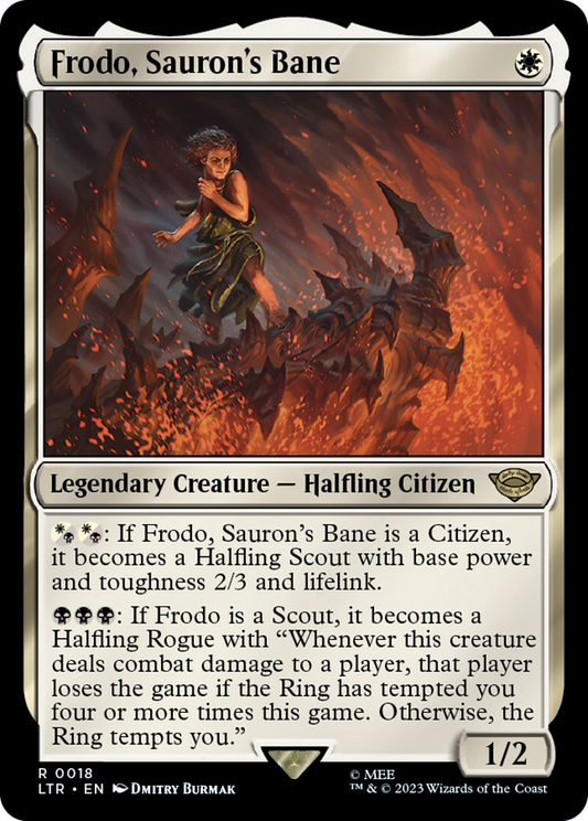Frodo, Sauron's Bane (LTR-018) (Foil)