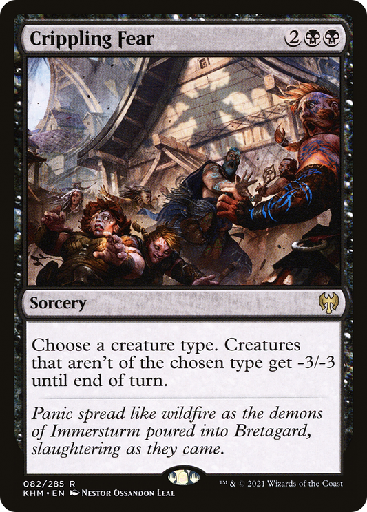 Crippling Fear (KHM-082) (Foil)