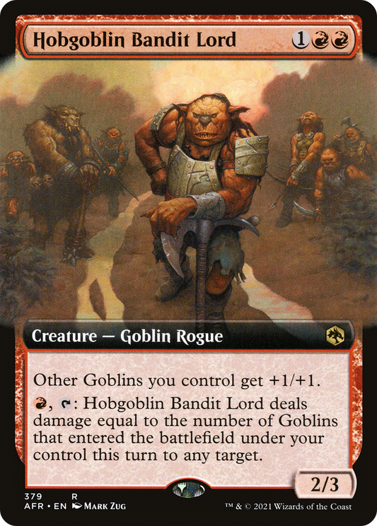 Hobgoblin Bandit Lord (AFR-379) (Extended Art)