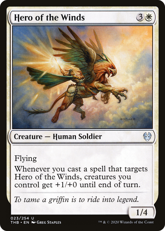 Hero of the Winds (THB-023) (Foil)