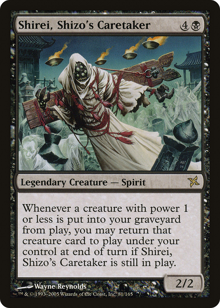 Shirei, Shizo's Caretaker (BOK-081) (Foil)