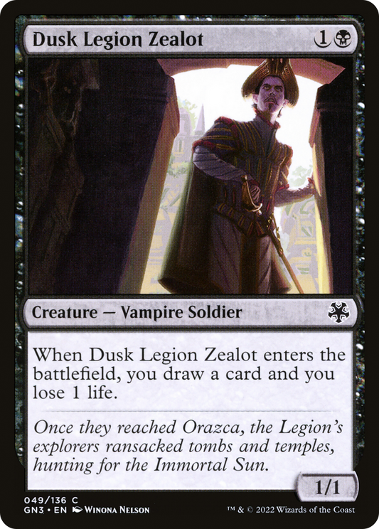 Dusk Legion Zealot (GN3-049)