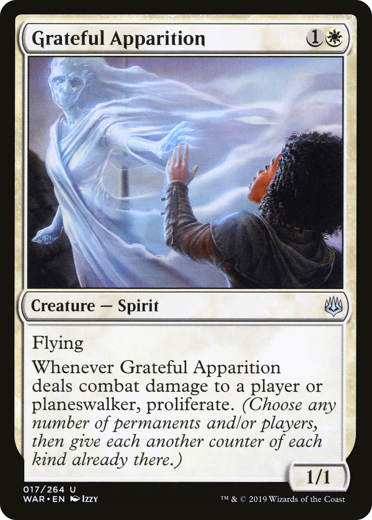 Grateful Apparition (WAR-017) (Foil)