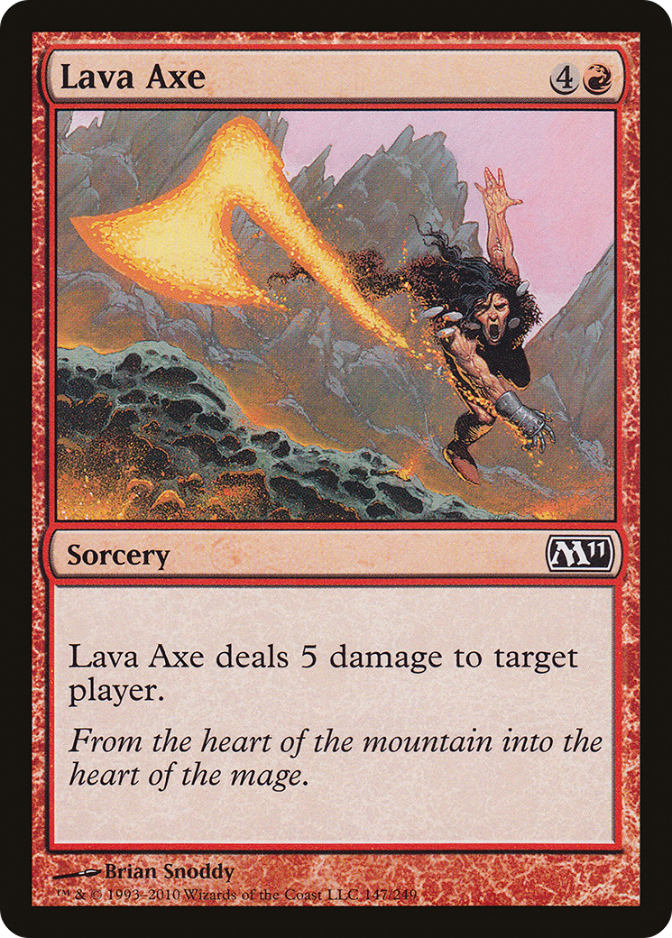 Lava Axe (M11-147) (Foil)