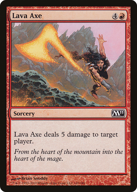 Lava Axe (M11-147) (Foil)