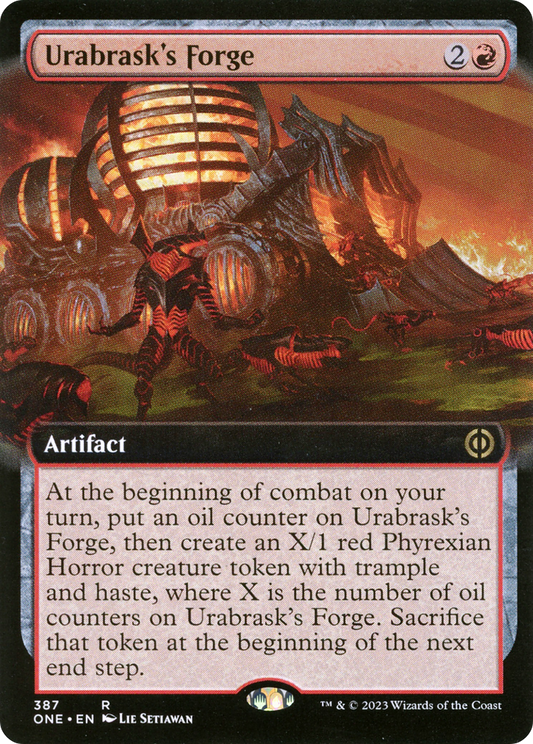Urabrask's Forge (ONE-387) (Extended Art)