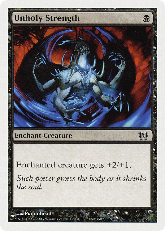 Unholy Strength (8ED-169★) (Foil)