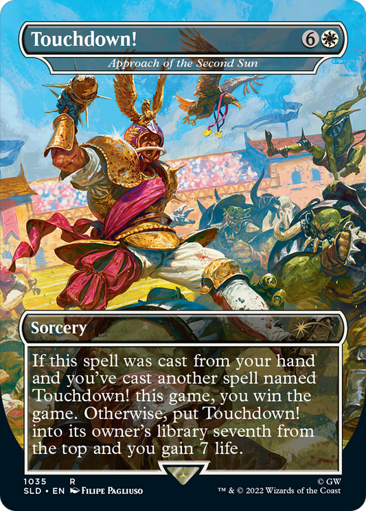 Touchdown! / Approach of the Second Sun (SLD-1035) (Borderless) (Foil)