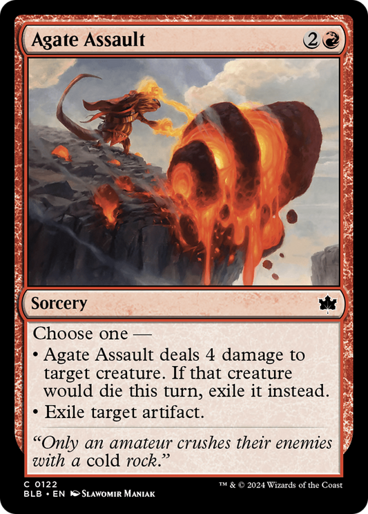 Agate Assault (BLB-122) (Foil)