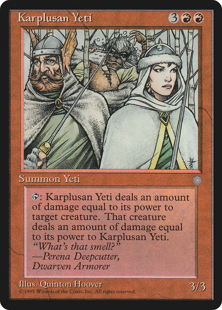 Karplusan Yeti (ICE-197)