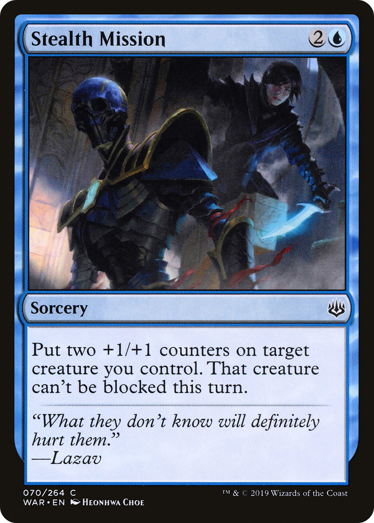 Stealth Mission (WAR-070) (Foil)