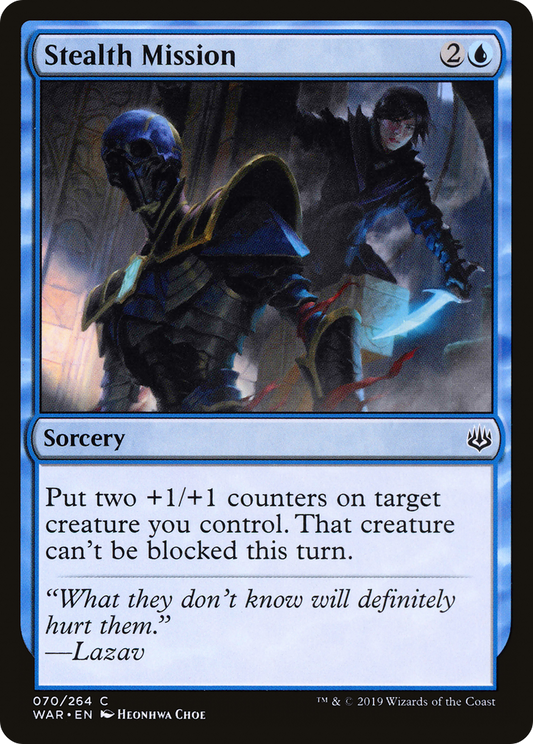 Stealth Mission (WAR-070) (Foil)