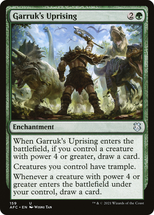 Garruk's Uprising (AFC-159)