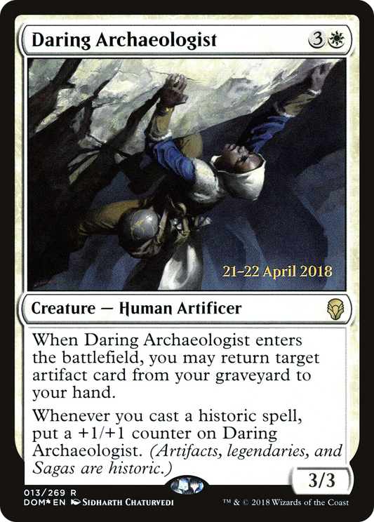 Daring Archaeologist (PRE-13S) (Foil)