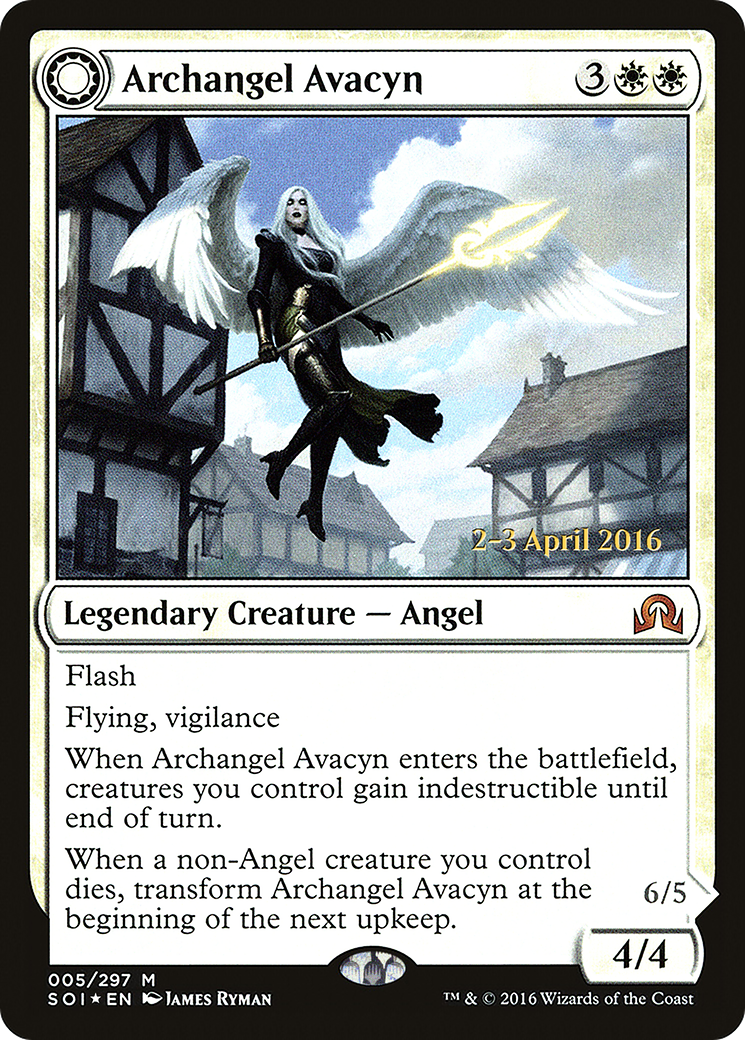 Archangel Avacyn // Avacyn, the Purifier (PRE-05S) (Foil)
