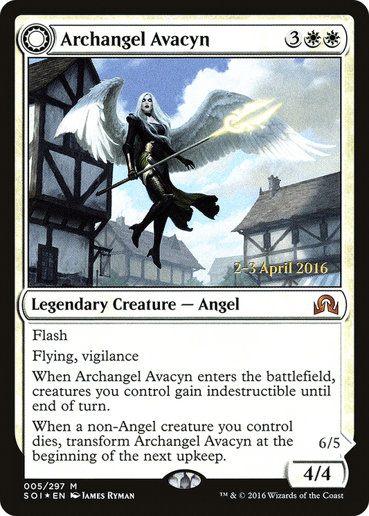 Archangel Avacyn // Avacyn, the Purifier (PRE-05S) (Foil)