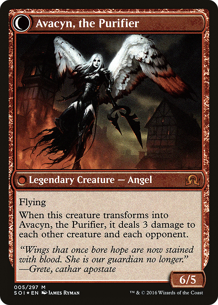 Archangel Avacyn // Avacyn, the Purifier (PRE-05S) (Foil)