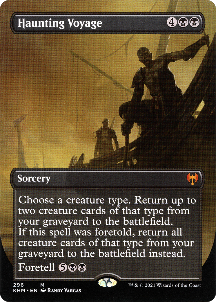 Haunting Voyage (KHM-296) (Borderless) (Foil)