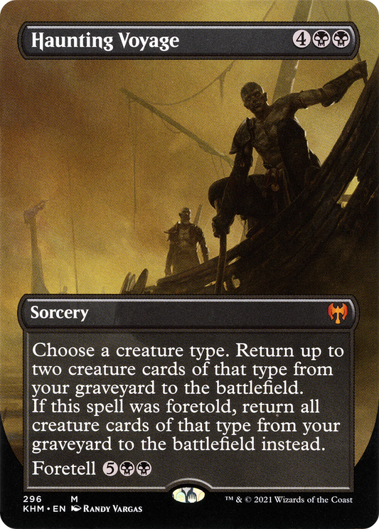 Haunting Voyage (KHM-296) (Borderless) (Foil)