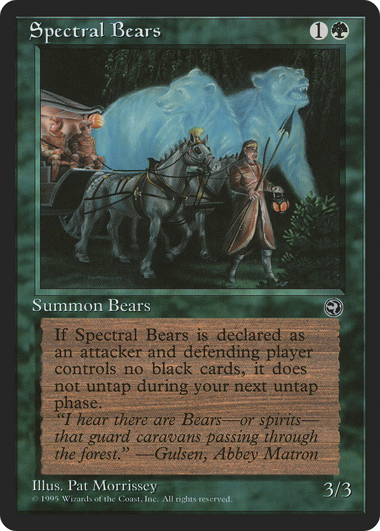 Spectral Bears (HML-098)