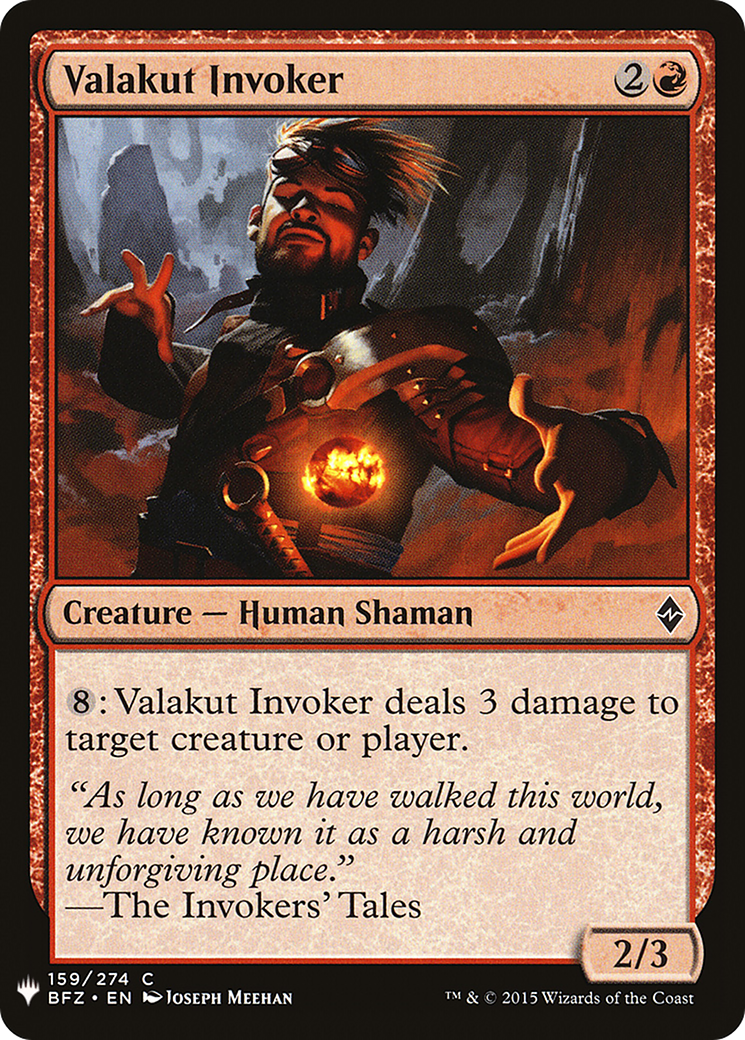 Valakut Invoker (LIST-BFZ-159)