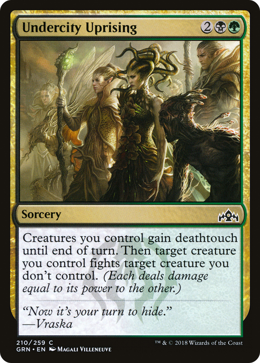 Undercity Uprising (GRN-210) (Foil)