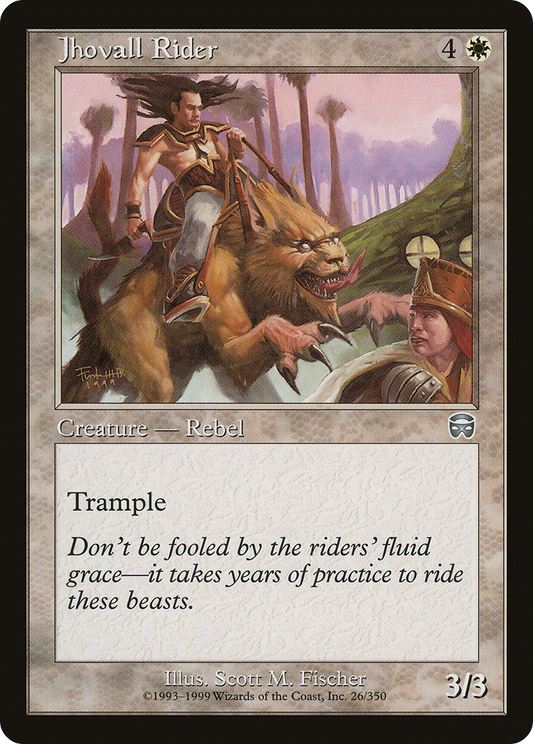 Jhovall Rider (MMQ-026) (Foil)