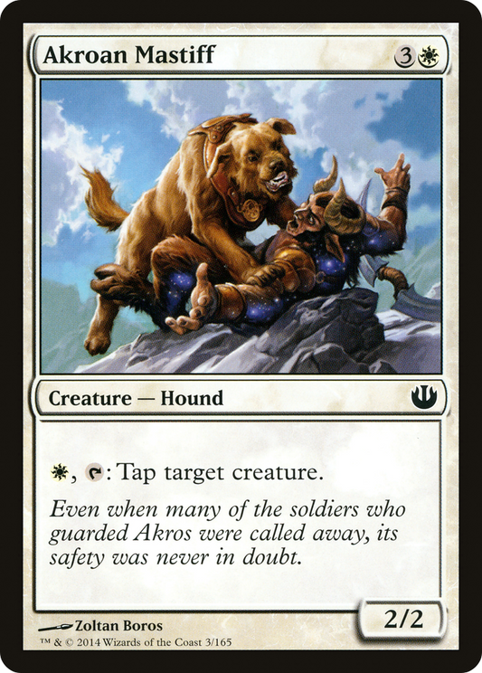 Akroan Mastiff (JOU-003) (Foil)