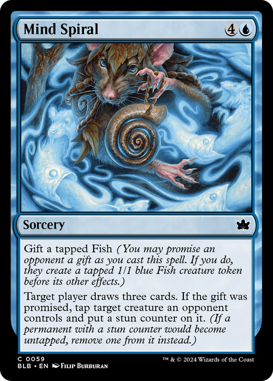 Mind Spiral (BLB-059) (Foil)