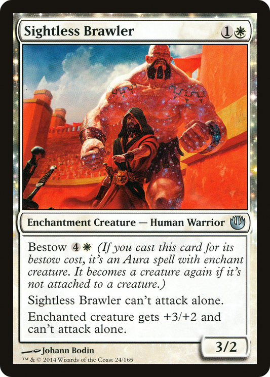 Sightless Brawler (JOU-024) (Foil)