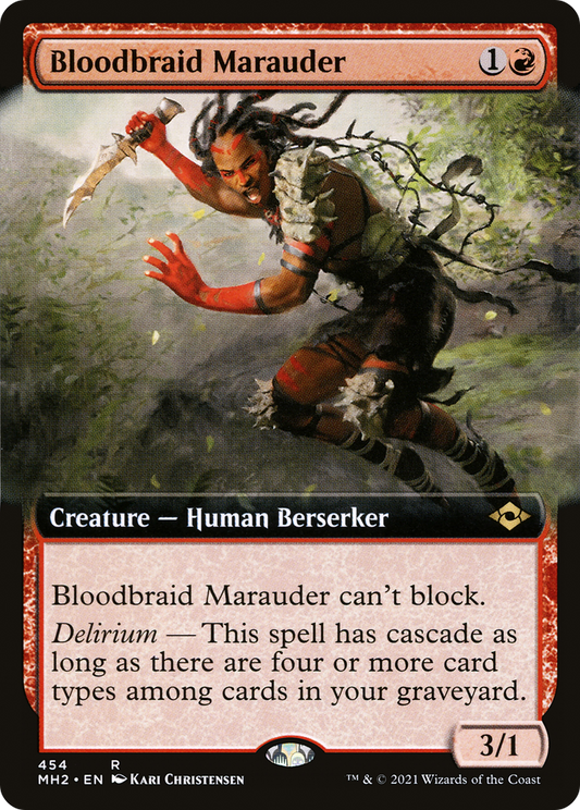 Bloodbraid Marauder (MH2-454) (Extended Art)