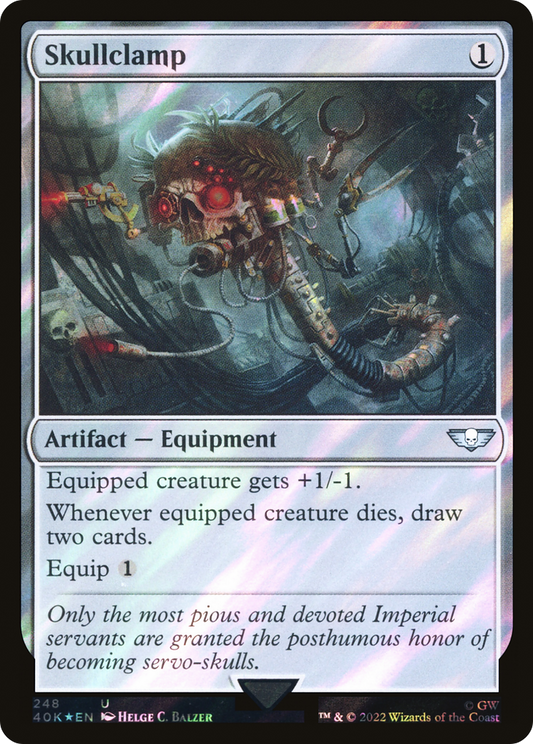 Skullclamp (40K-248★) (Surge Foil)