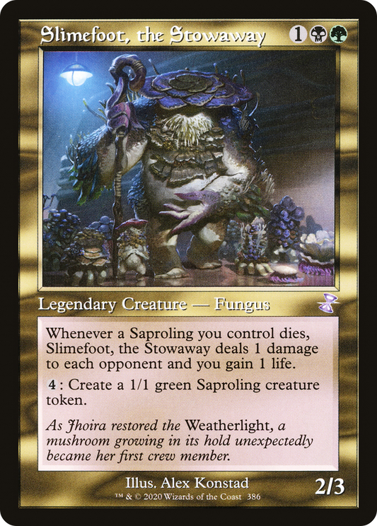 Slimefoot, the Stowaway (TSR-386)