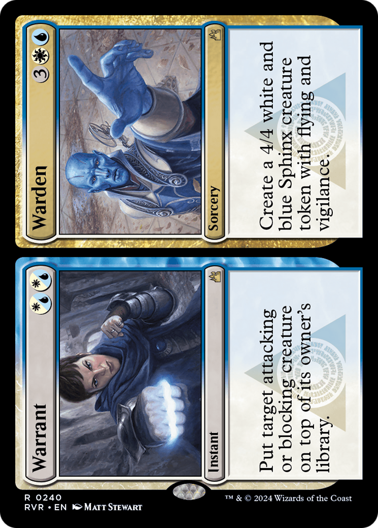 Warrant // Warden (RVR-240)