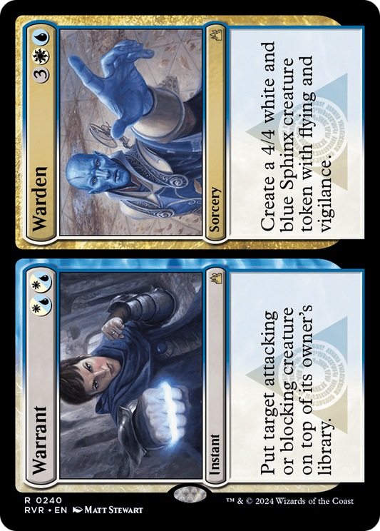 Warrant // Warden (RVR-240)
