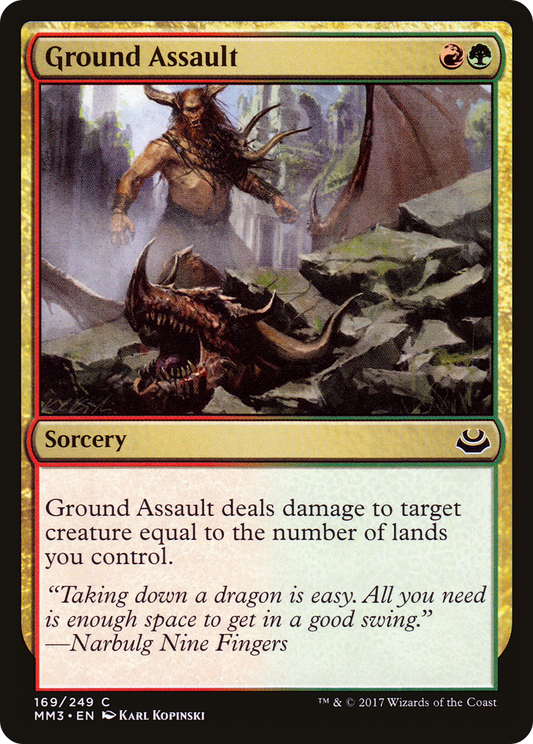 Ground Assault (MM3-169)
