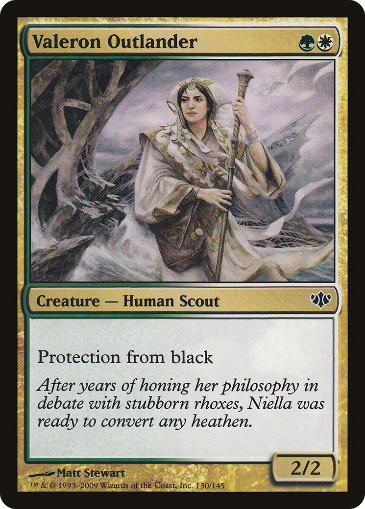 Valeron Outlander (CON-130) (Foil)