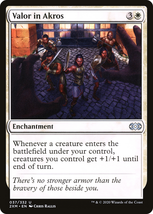 Valor in Akros (2XM-037) (Foil)