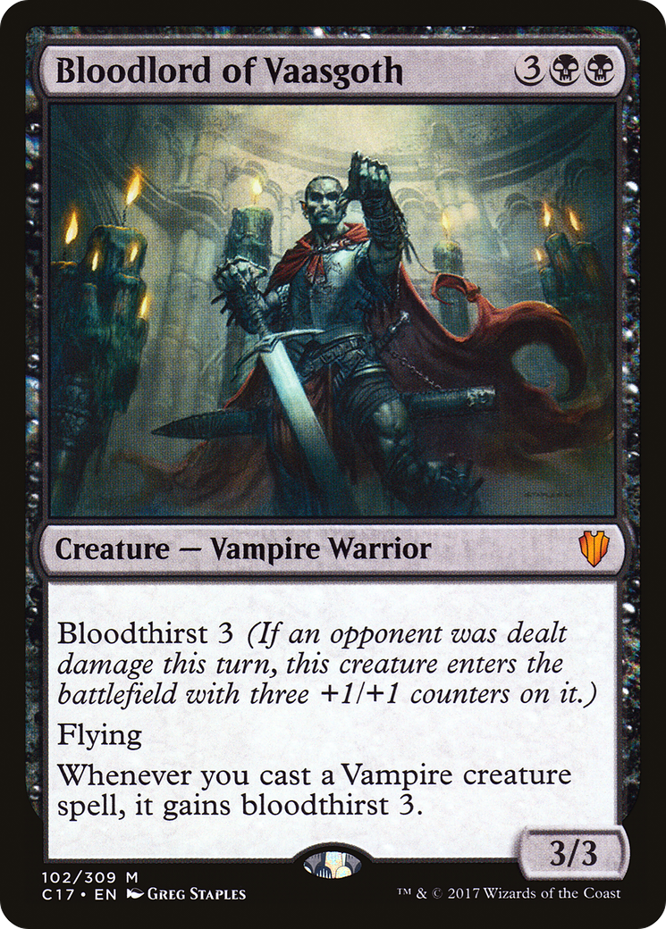 Bloodlord of Vaasgoth (C17-102)