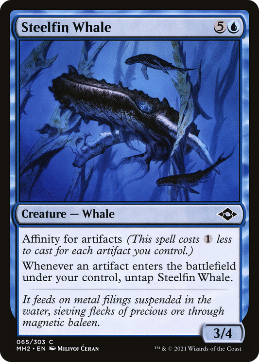 Steelfin Whale (MH2-065)